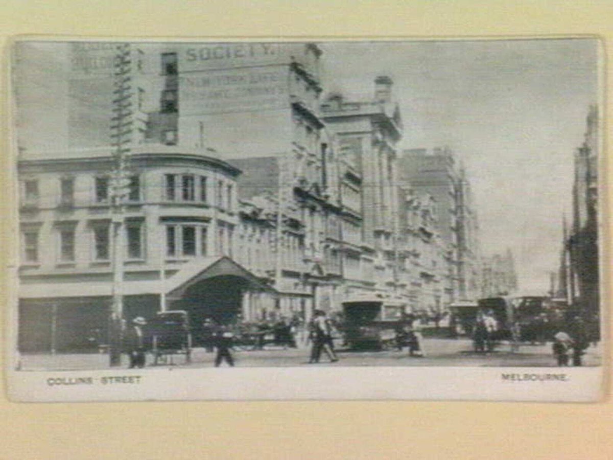 COLLINS STREET MELBOURNE, Melbourne City (1905–14)