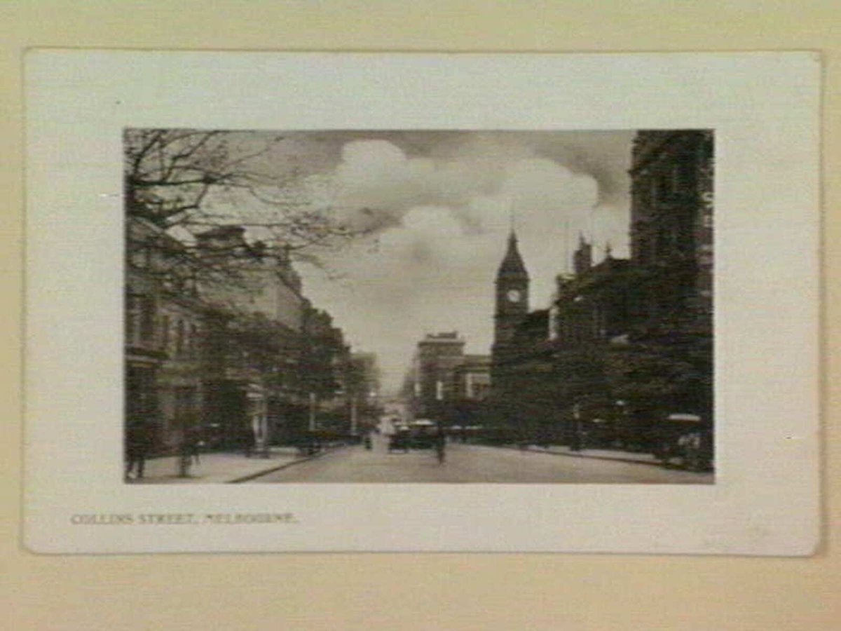 COLLINS STREET, MELBOURNE, Melbourne City (1905–14)