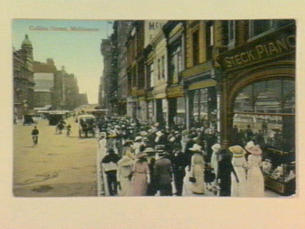 Collins Street, Melbourne, Melbourne City (1905–14)
