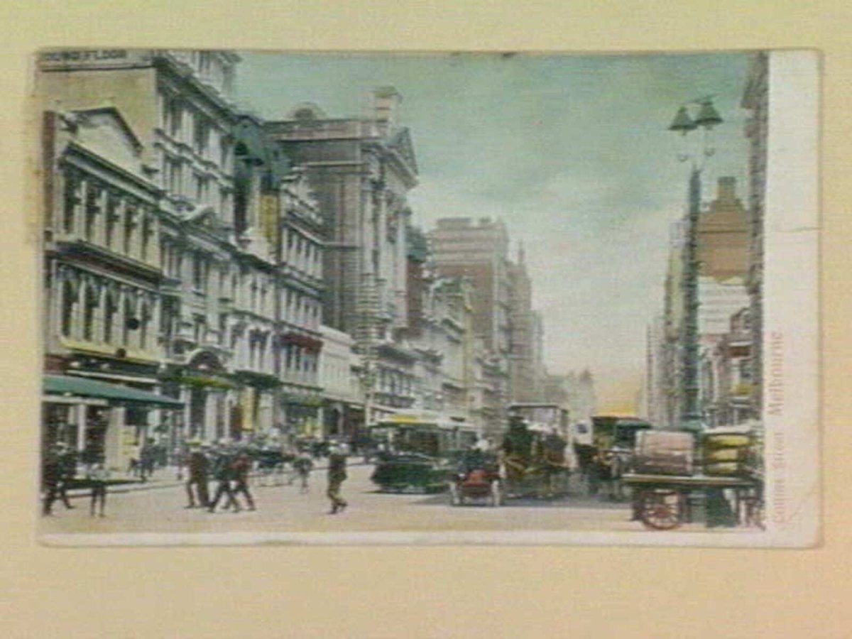 Collins Street. Melbourne, Melbourne City (1905–14)