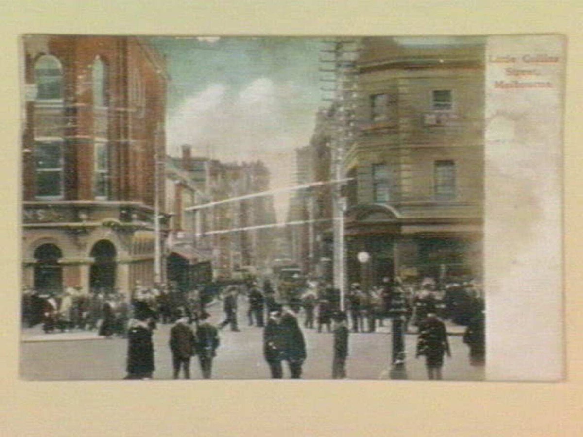 Little Collins Street, Melbourne, Melbourne City (1905–14)