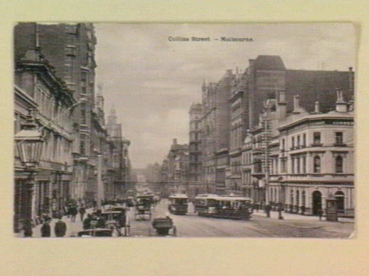 Collins Street - Melbourne, Melbourne City (1905–14)