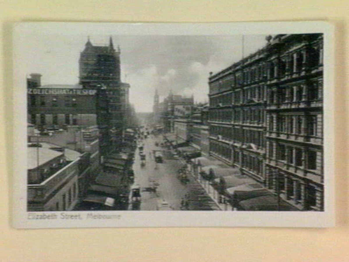 Elizabeth Street, Melbourne, Melbourne City (1905–14)
