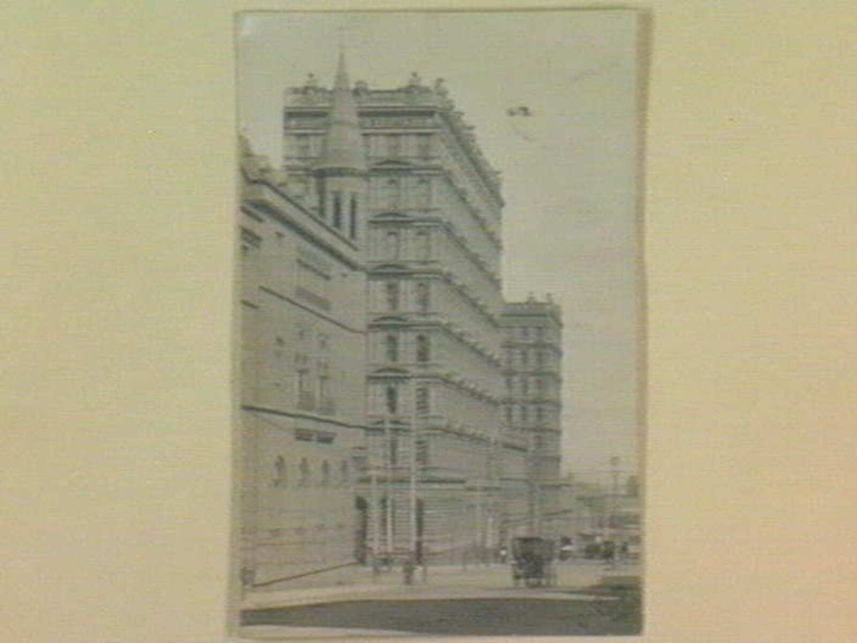 Corner of Queen and Collins Streets, Melbourne City (c. 1908)