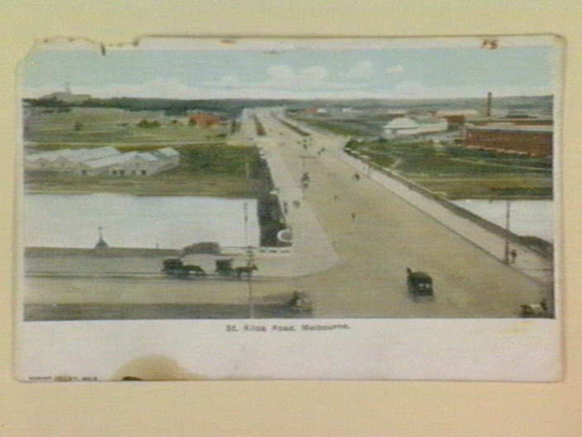 St. Kilda Road, Melbourne, Melbourne City (c. 1900)