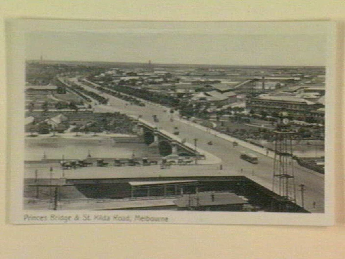 Princes Bridge & St. Kilda Road, Melbourne, Melbourne City (1905–20)
