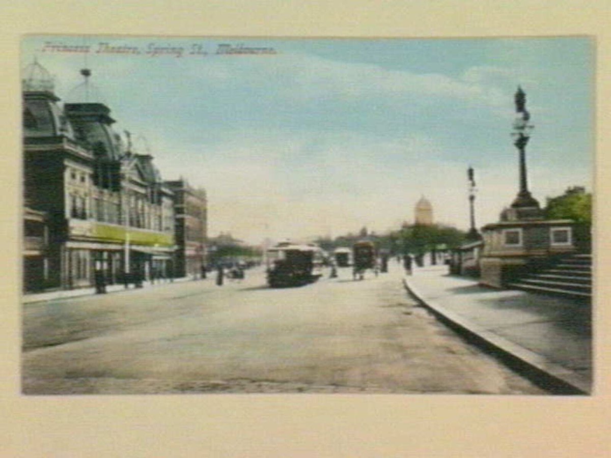 Princess Theatre, Spring St; Melbourne, Melbourne City (c. 1910)