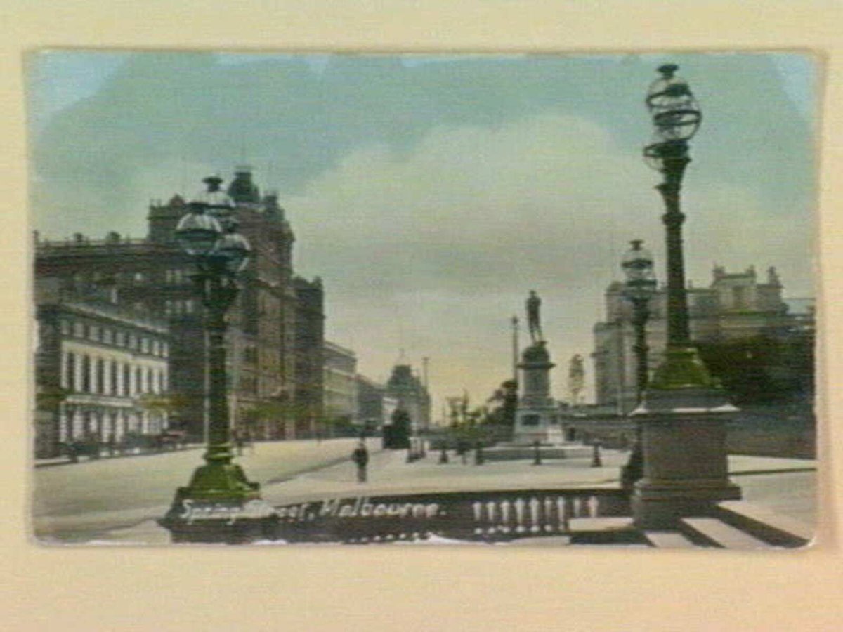 Spring Street, Melbourne, Melbourne City (1900–10)