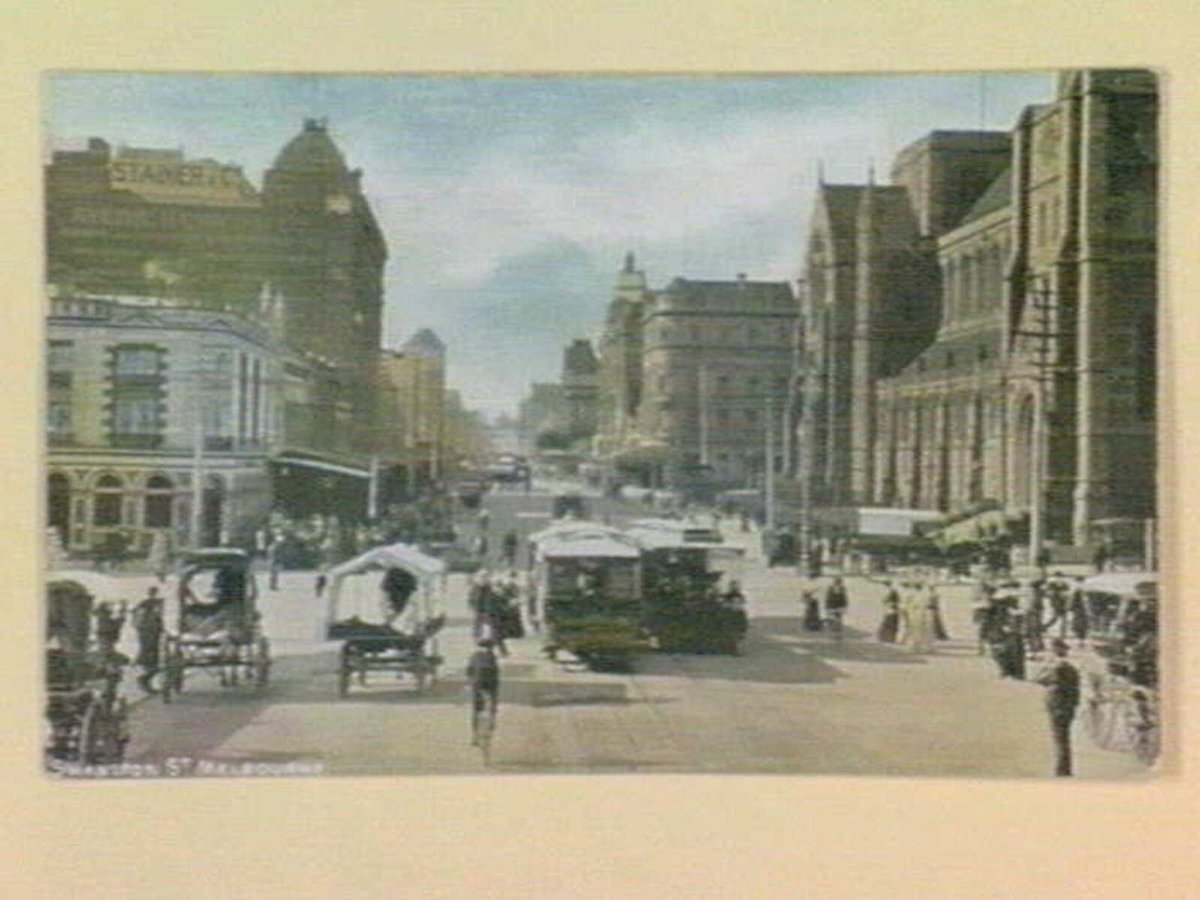 Swanston St. Melbourne, Melbourne City (1905–14)