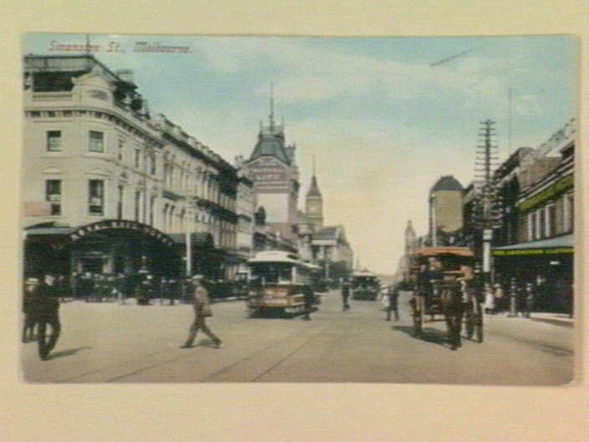 Swanston St; Melbourne, Melbourne City (1904–15)