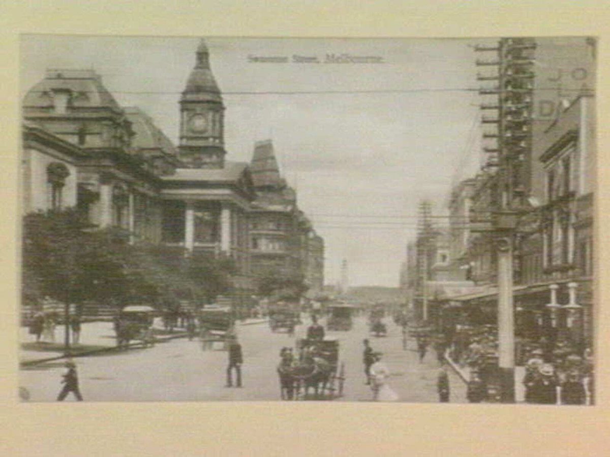 Swanston Street, Melbourne, Melbourne City (1905–14)