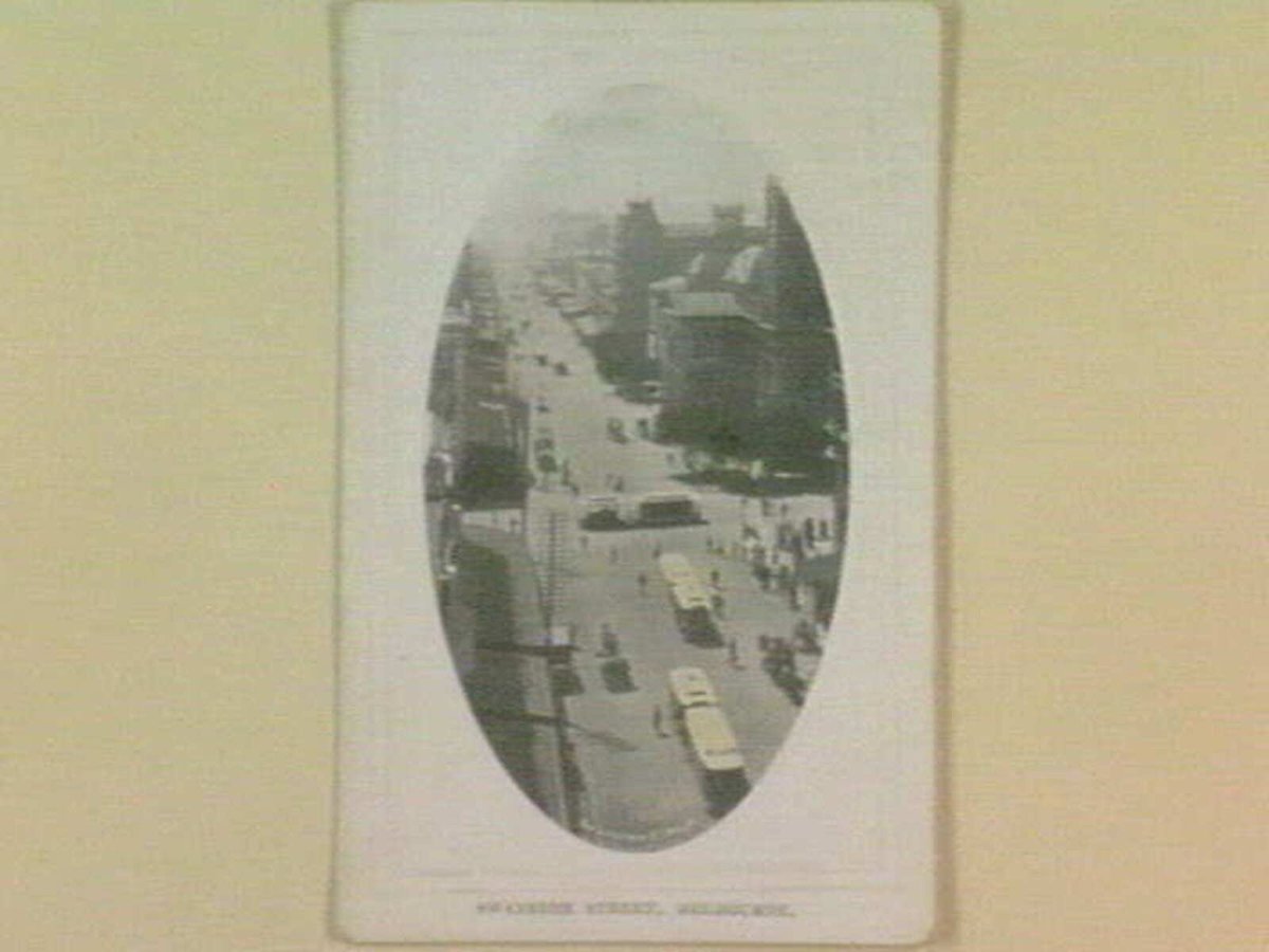 SWANSTON STREET, MELBOURNE, Melbourne City (c. 1915)