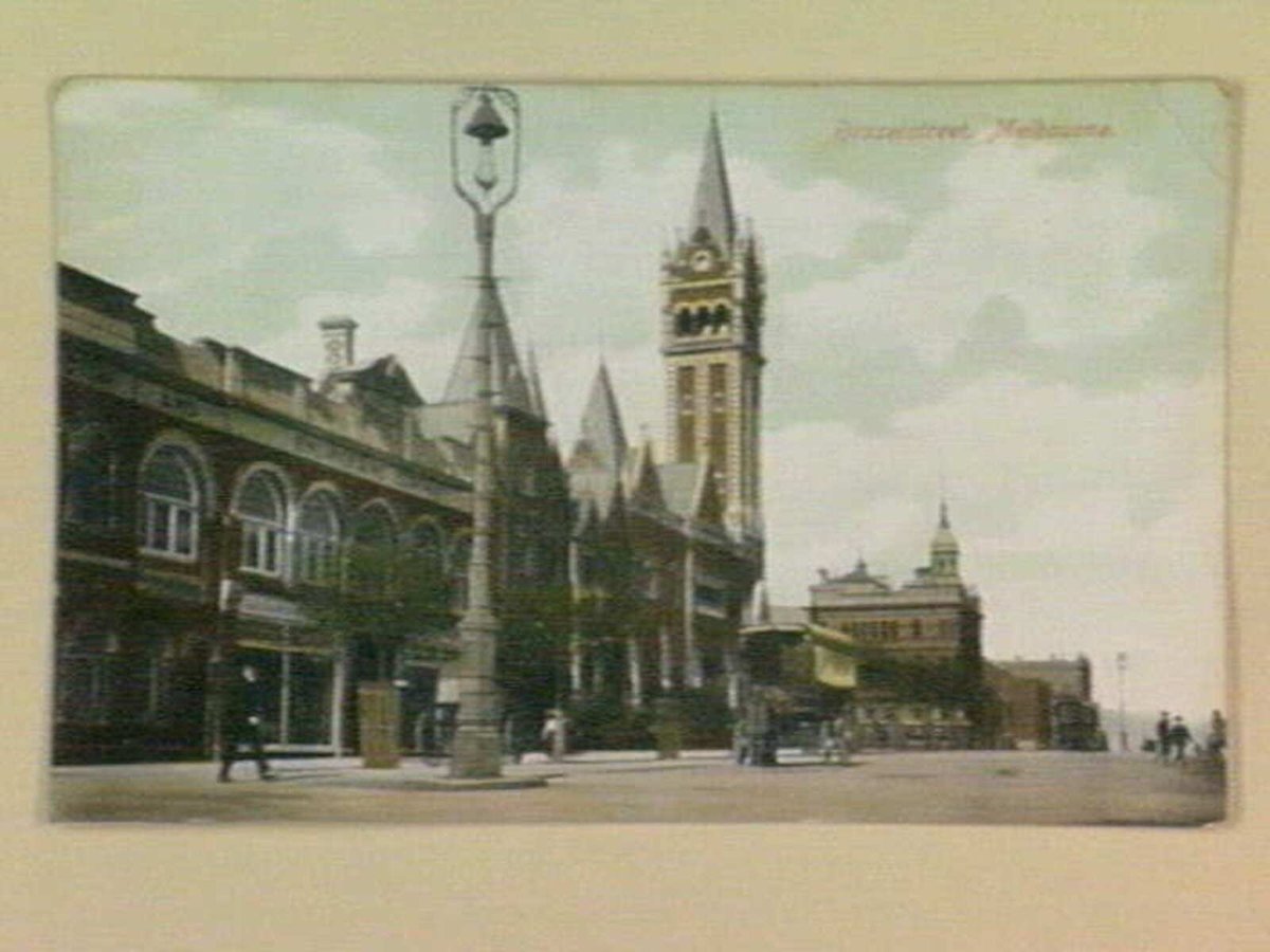 Russelstreet, [i.e. Russell Street], Melbourne, Melbourne City (c. 1907)