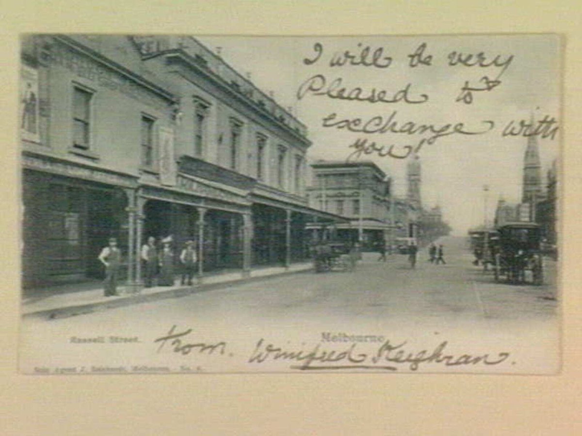 Russell Street. Melbourne, Melbourne City (1905–14)