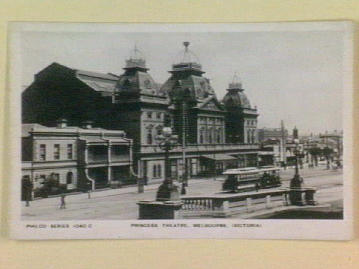 PRINCESS THEATRE, MELBOURNE, (VICTORIA), Melbourne City (c. 1895)