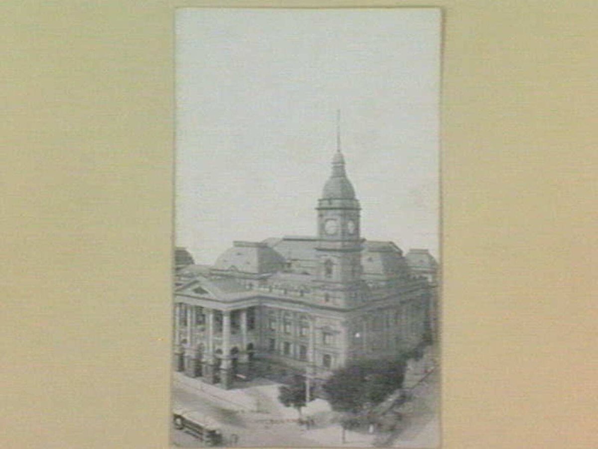 TOWN HALL MELBOURNE (c. 1900)