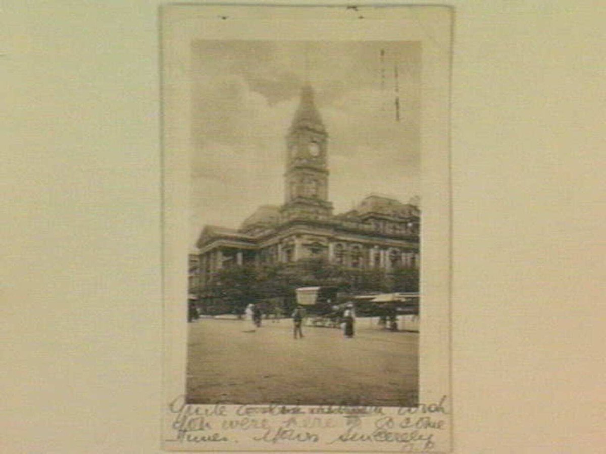 TOWN HALL, MELBOURNE (1905–14)