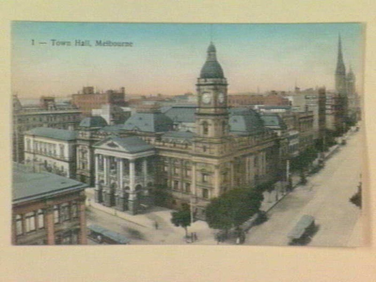 Town Hall, Melbourne (1903–14)