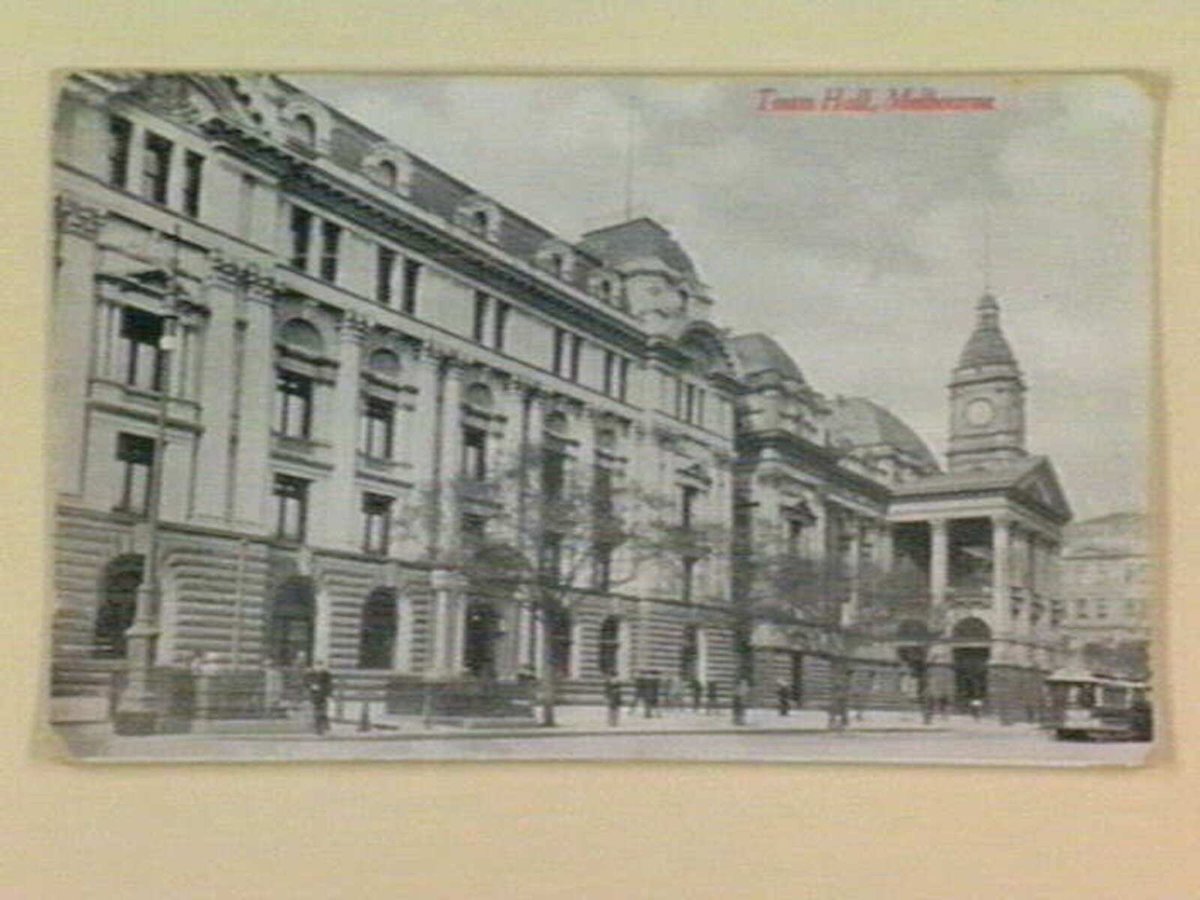 Town Hall, Melbourne (1911–18)