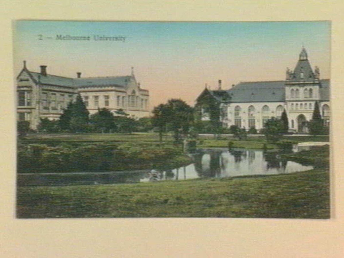 Melbourne University, Parkville (1903–14)