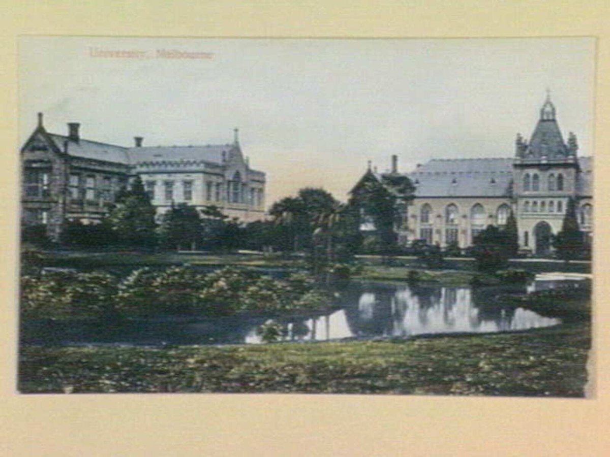 University, Melbourne (1905–14)