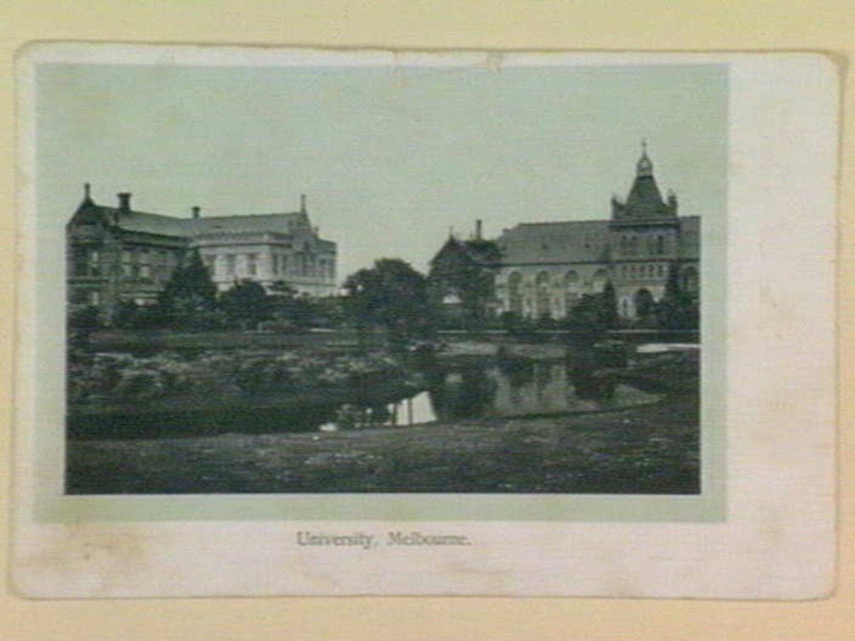 University, Melbourne (1905–14)
