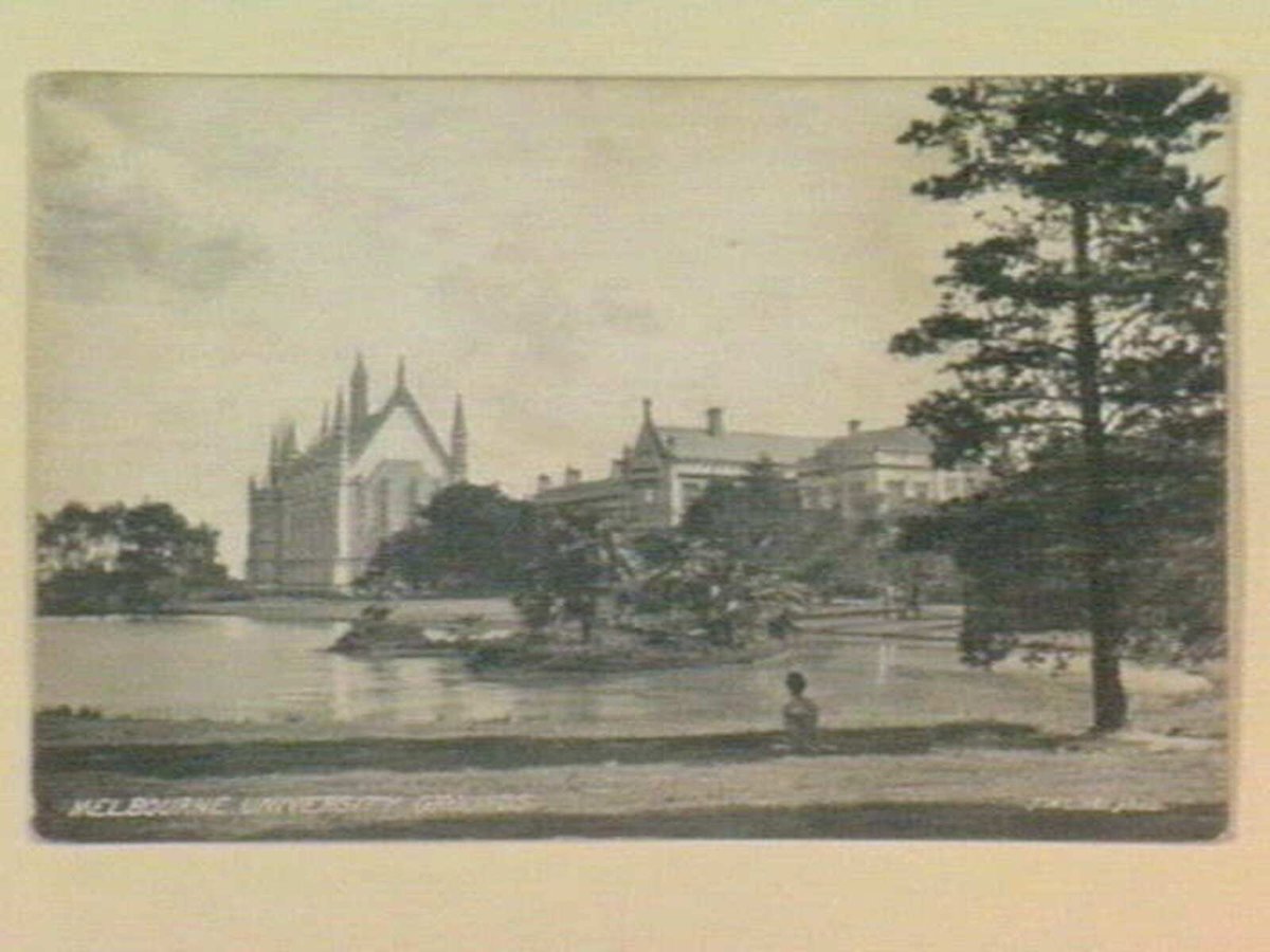 MELBOURNE UNIVERSITY GROUNDS, Parkville (c. 1909)