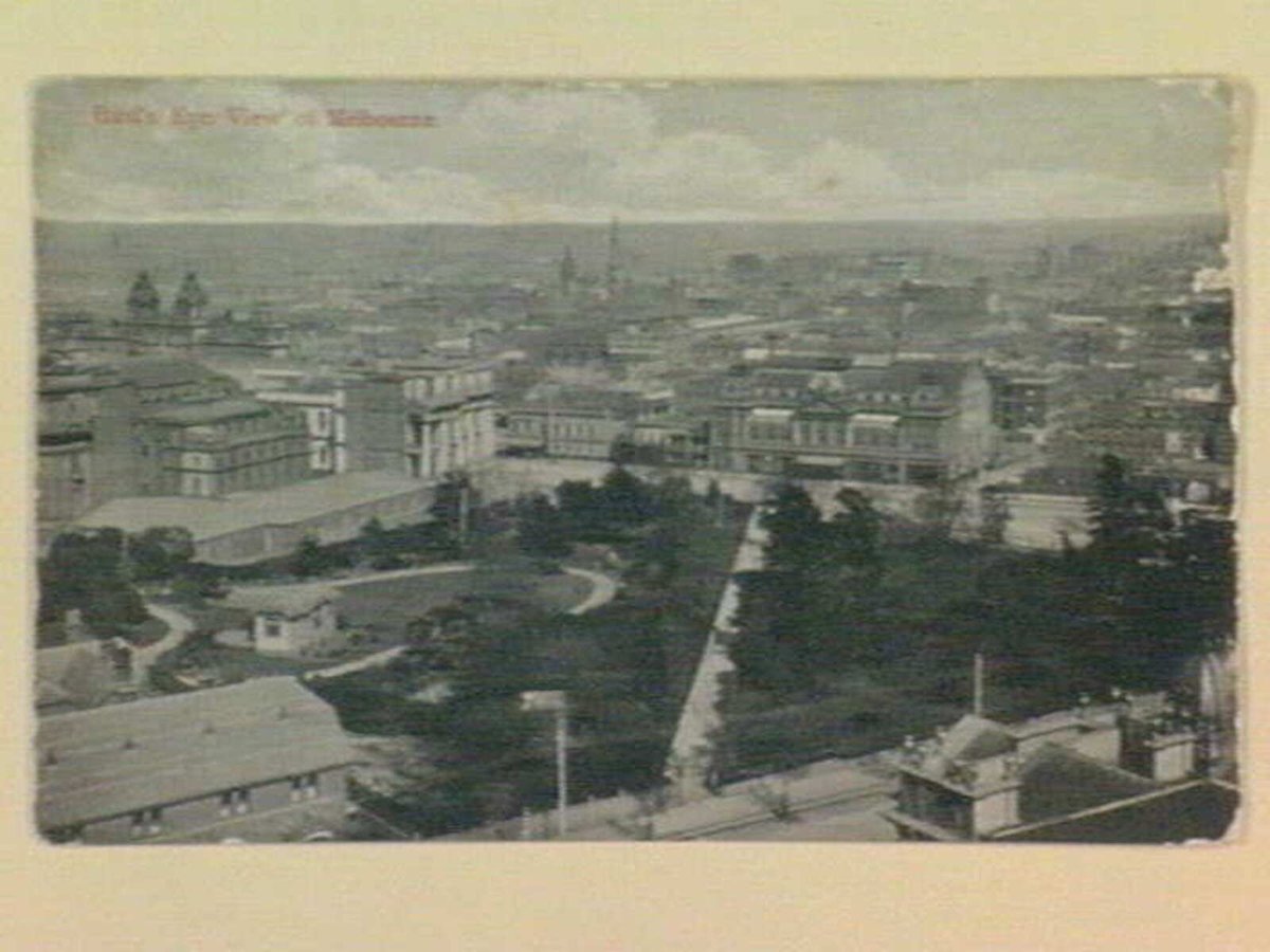 Bird's Eye View of Melbourne (c. 1911)