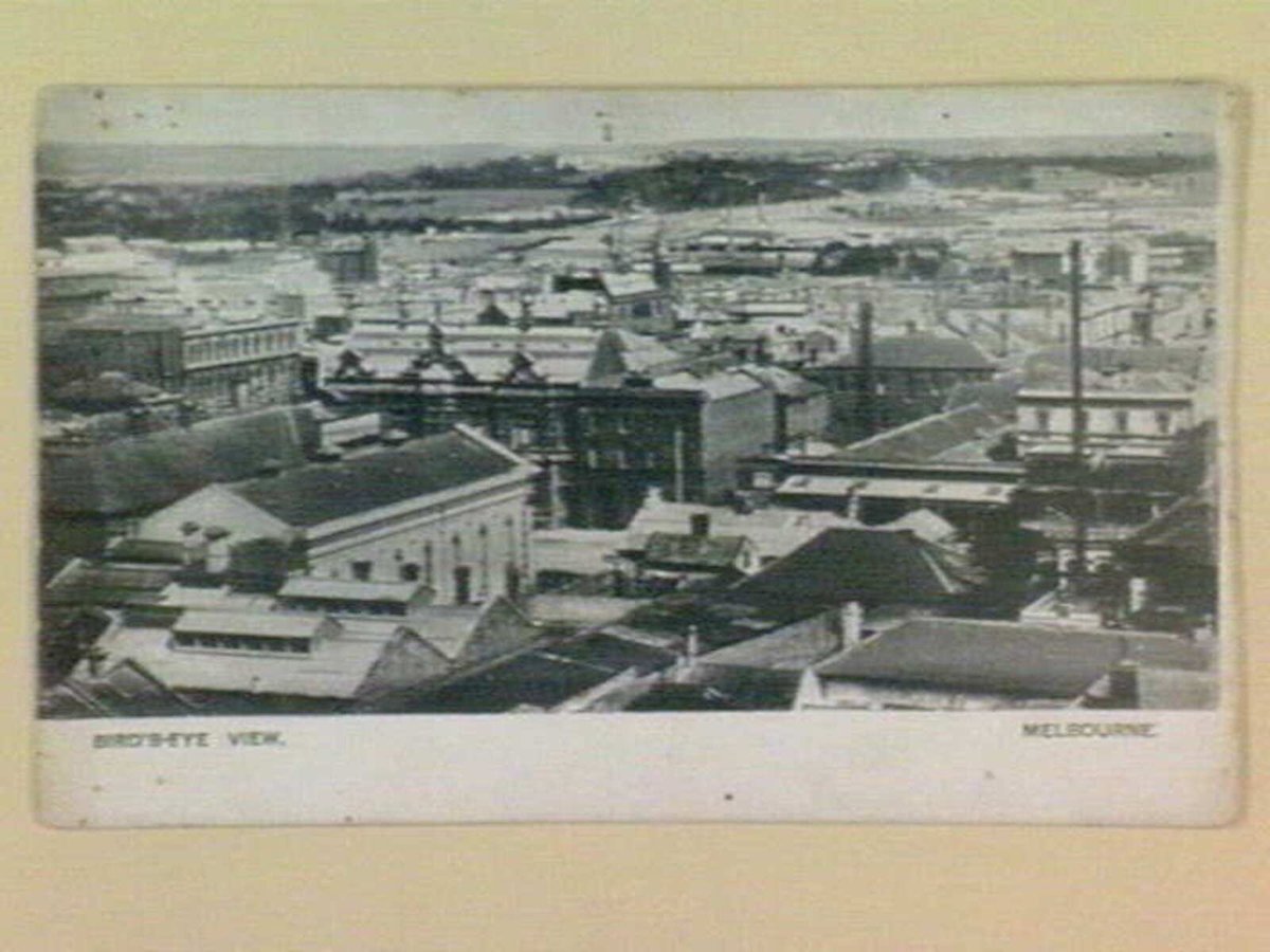 BIRD'S EYE VIEW, MELBOURNE (1905–14)