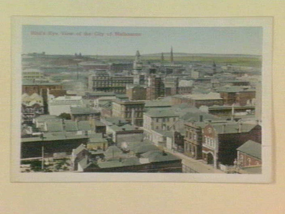 Bird's Eye View of the City of Melbourne (1903–14)