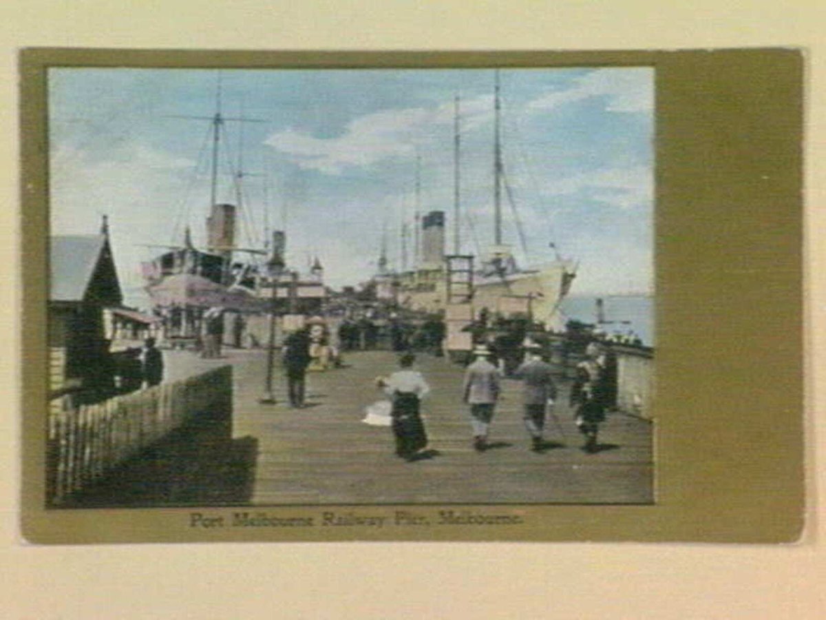 Port Melbourne Railway Pier, Melbourne (1905–14)