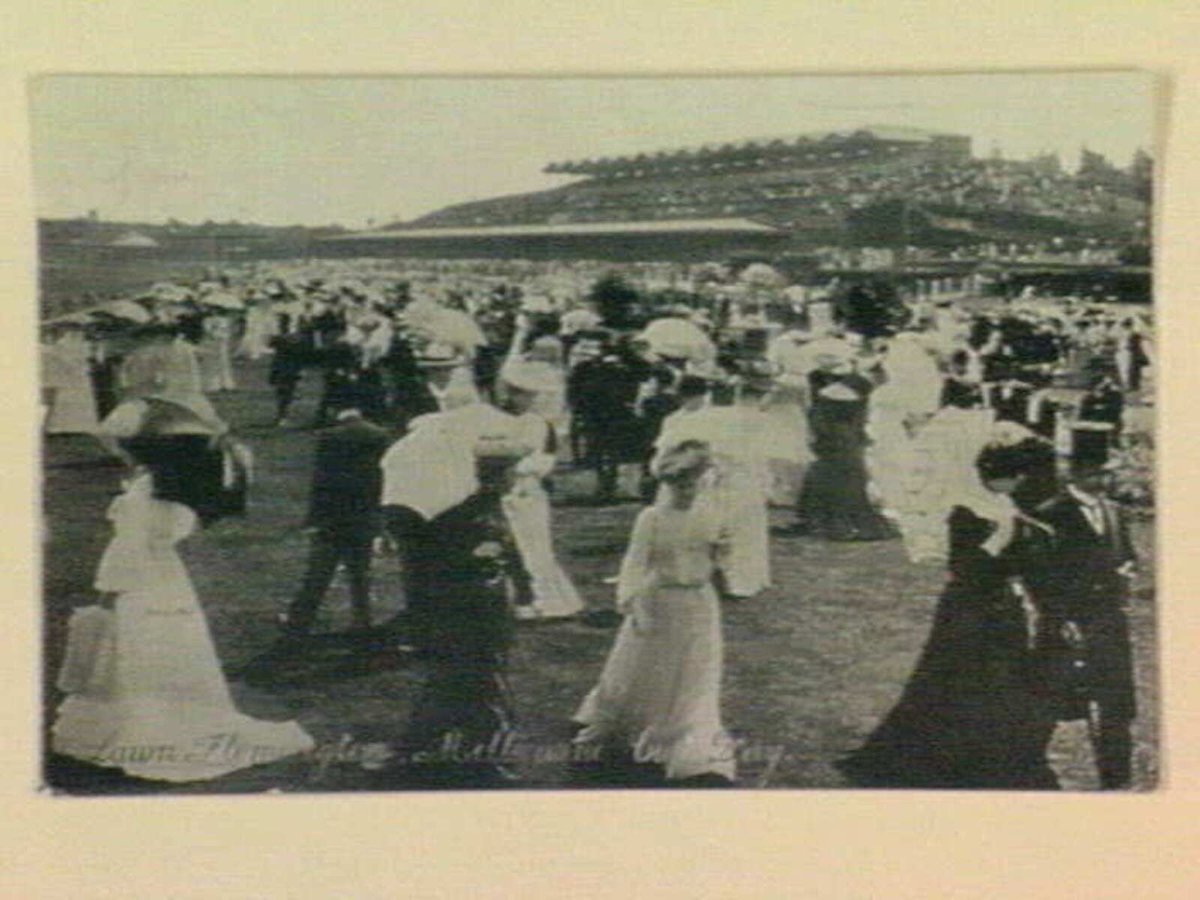 Lawn Flemington, Melbourne Cup Day (c. 1907)