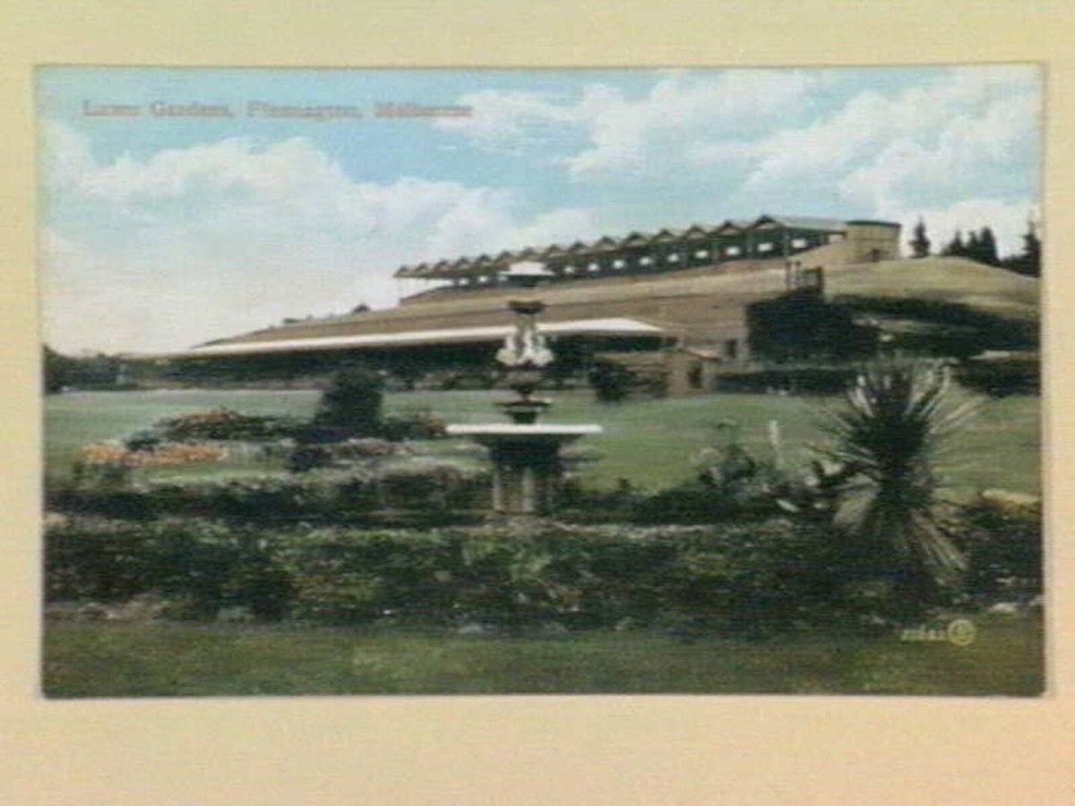 Lawn Gardens, Flemington, Melbourne (1905–14)