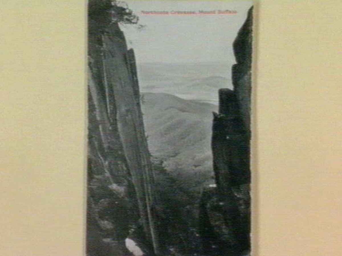 Northcote Crevasse, Mount Buffalo (1930–40)