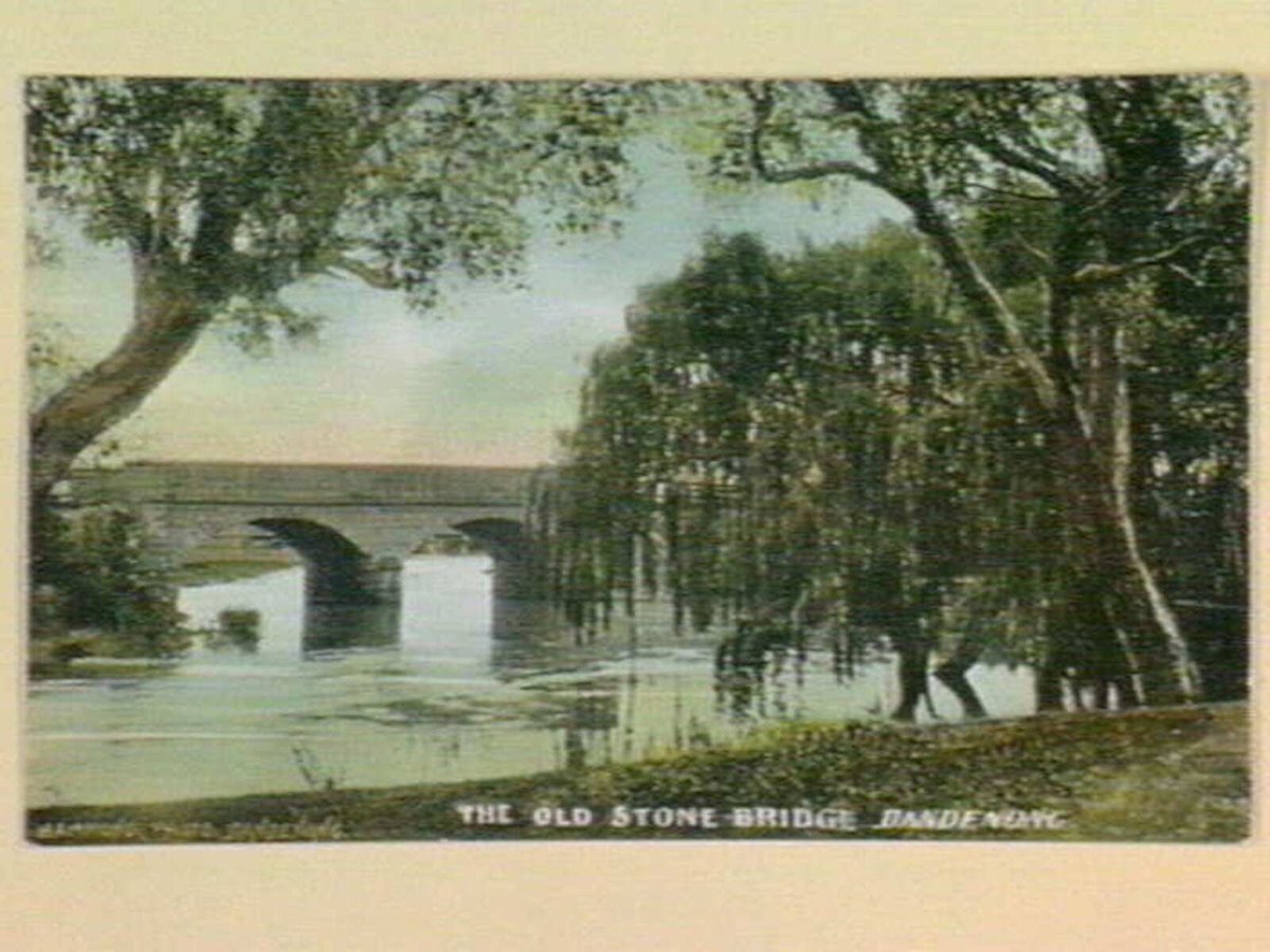 THE OLD STONE BRIDGE, DANDENONG (1905–14)