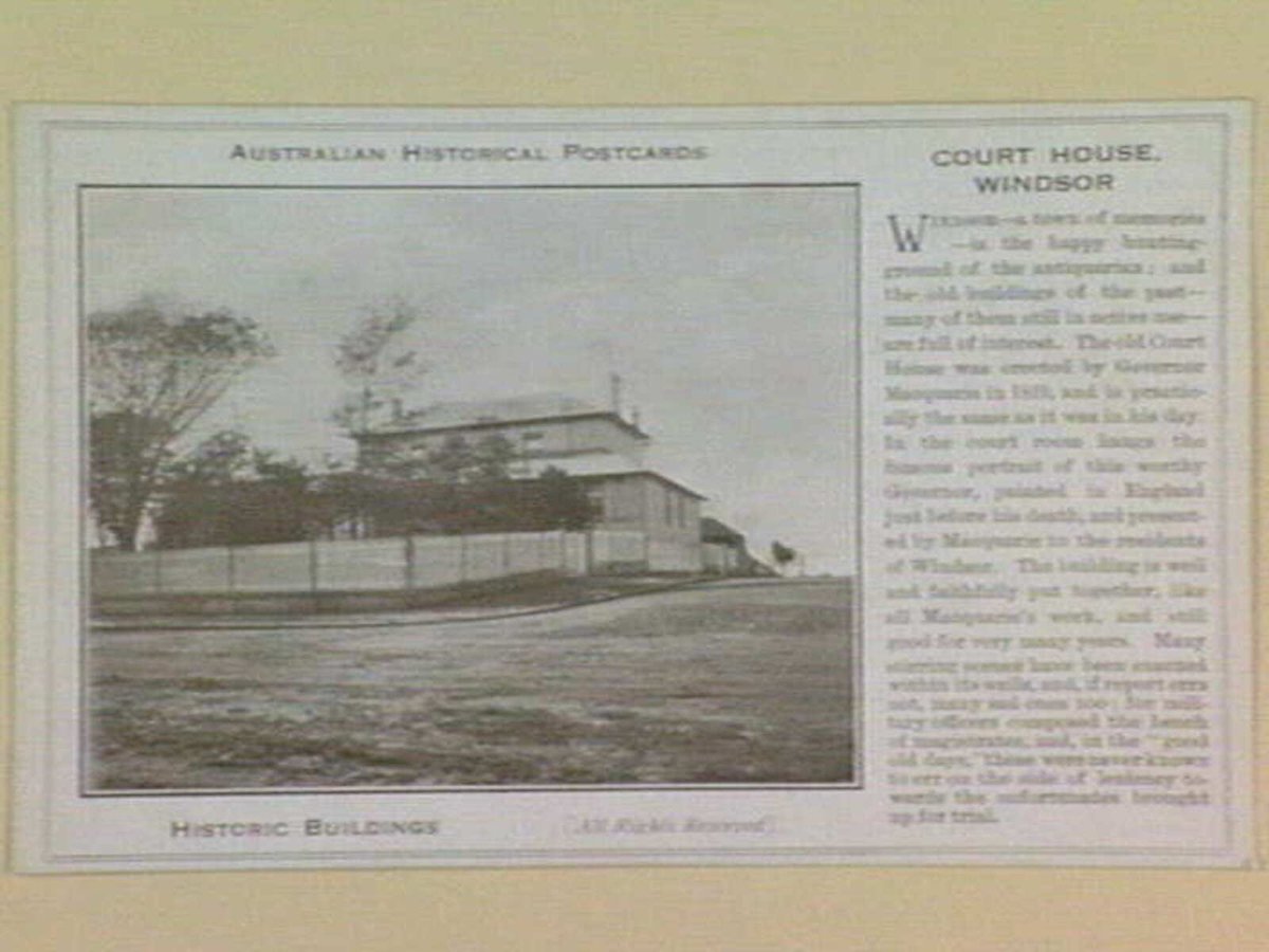 COURT HOUSE, WINDSOR (1914)