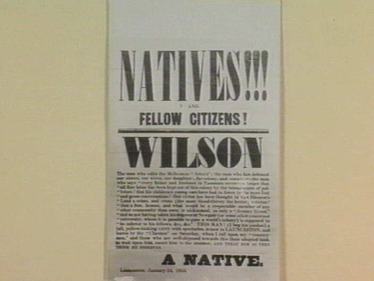 Notice regarding Wilson, editor of the Melbourne "Argus" (1926)