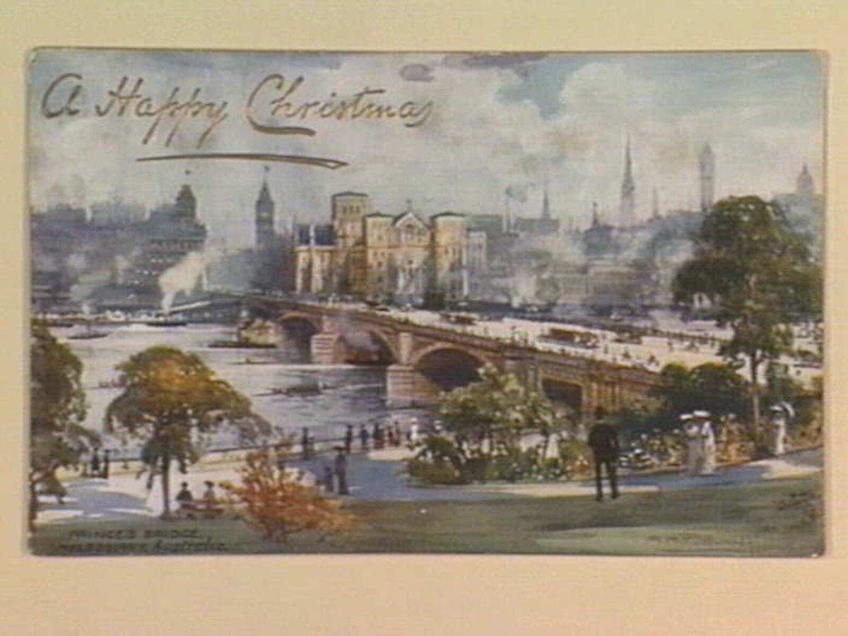 PRINCE'S BRIDGE. MELBOURNE. Australia (1905–10)