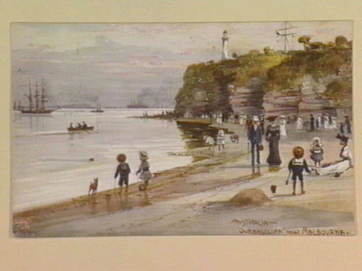 QUEENSCLIFF NEAR MELBOURNE. AUSTRALIA (1905–10)