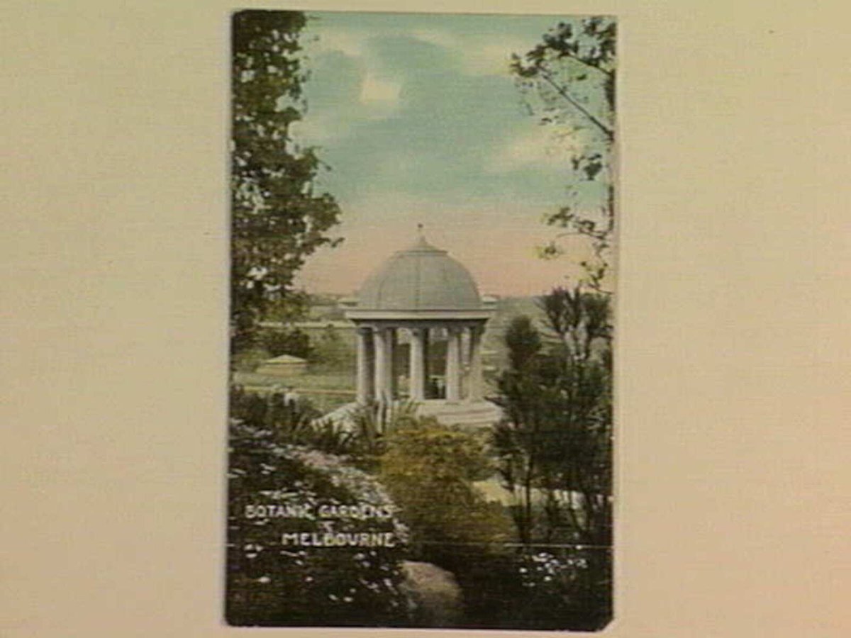 BOTANIC GARDENS MELBOURNE, Melbourne City (c. 1908)