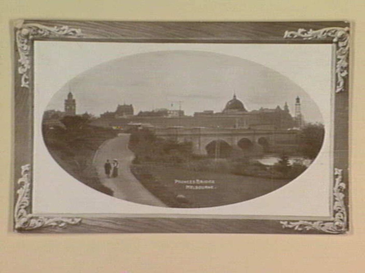 PRINCES BRIDGE MELBOURNE, Melbourne City (c. 1909)