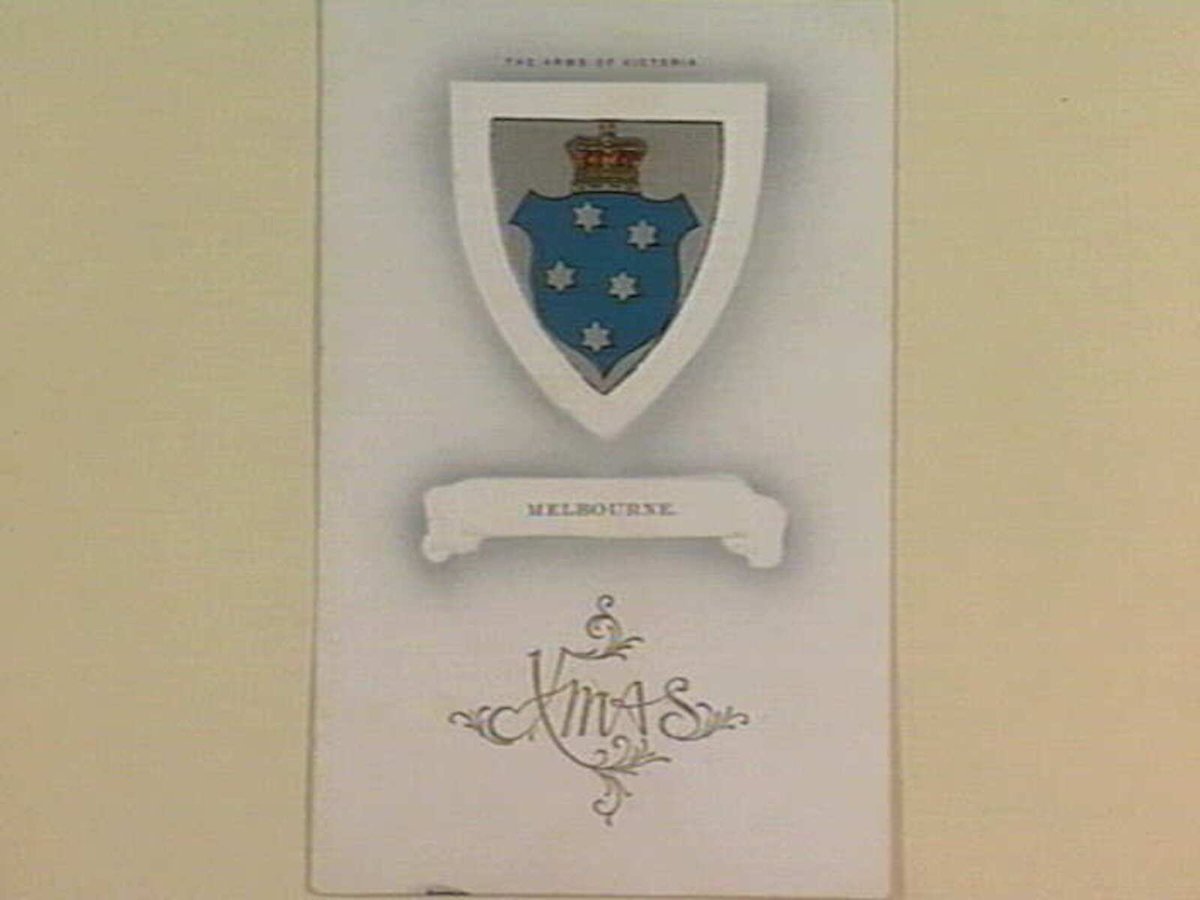 THE ARMS OF VICTORIA. MELBOURNE (1905–12)