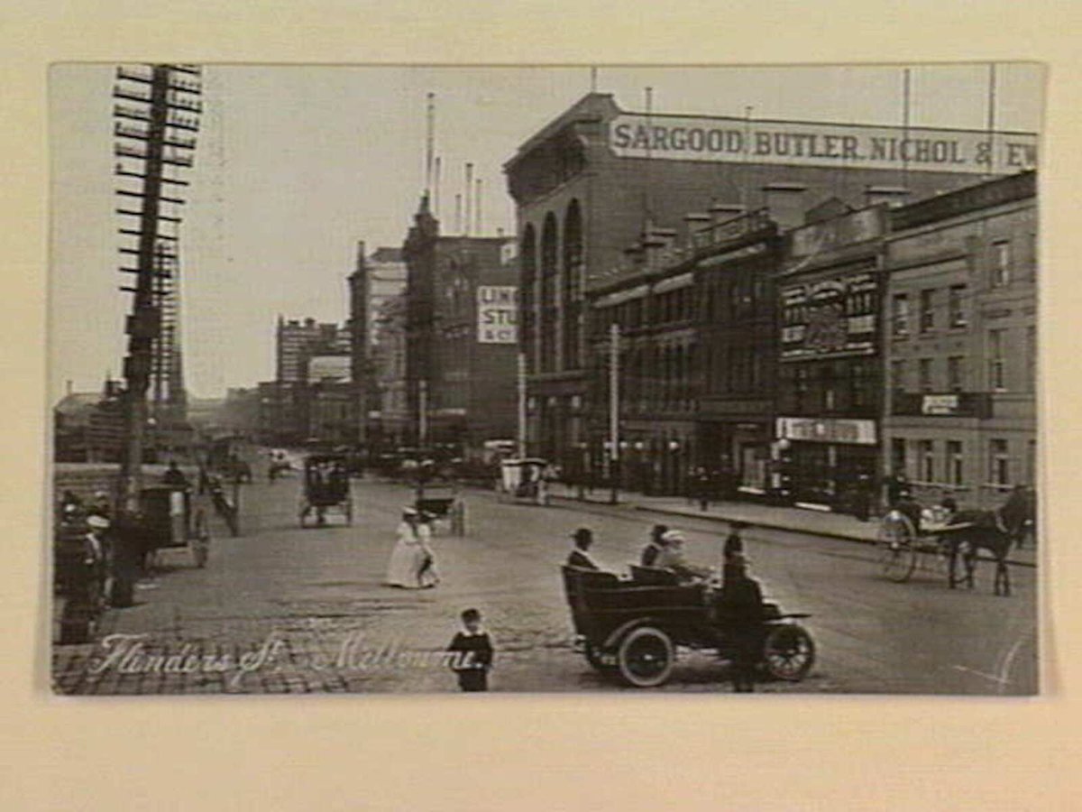 Flinders St; Melbourne, Melbourne City (1905–12)