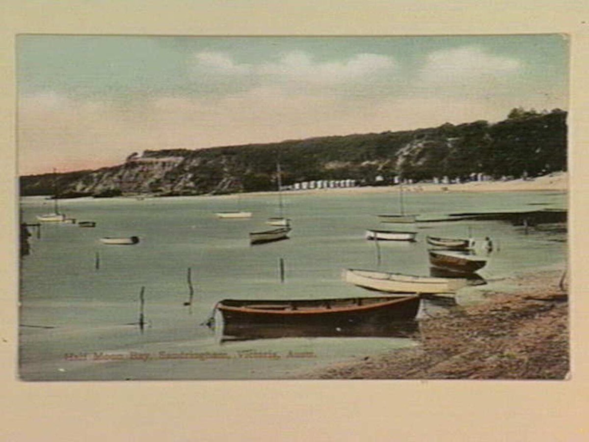 Half Moon Bay, Sandringham, Victoria, Austr (1905–12)