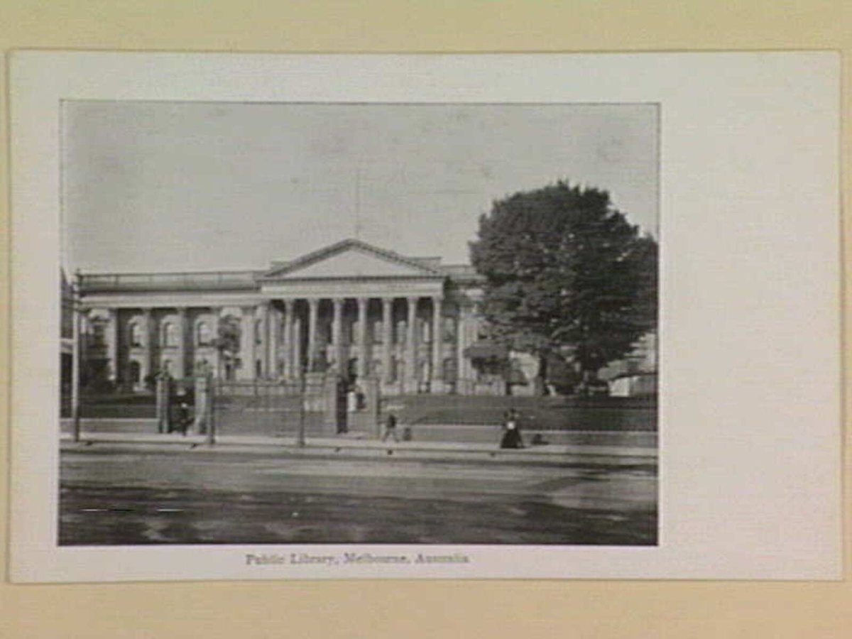 Public Library, Melbourne, Australia, Melbourne City (1895–1915)