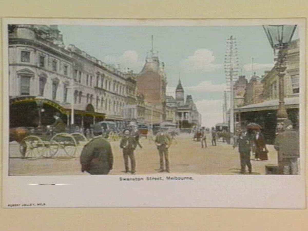 Swanston Street, Melbourne, Melbourne City (1895–1915)