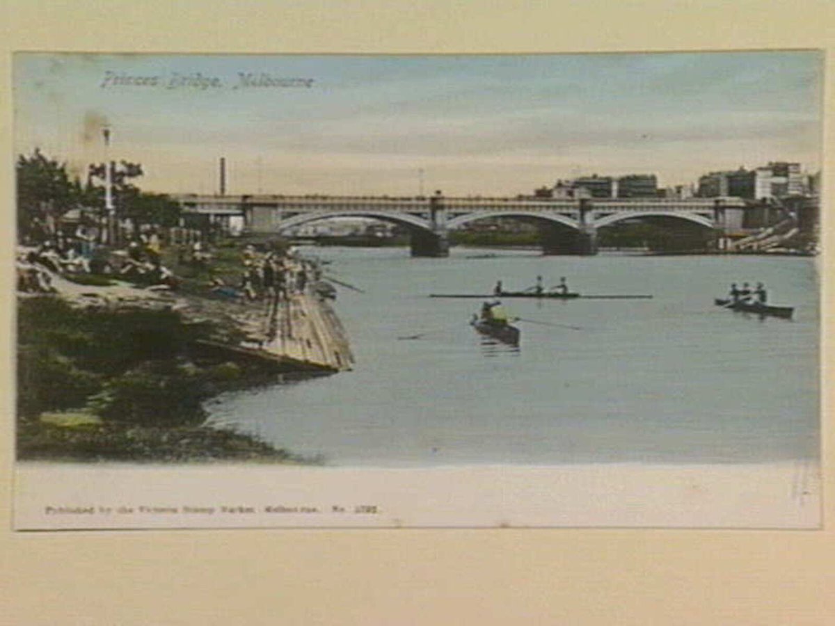 Princes Bridge, Melbourne, Melbourne City (1895–1915)