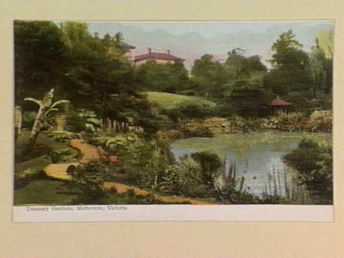 Treasury Gardens, Melbourne, Victoria, East Melbourne (1895–1915)