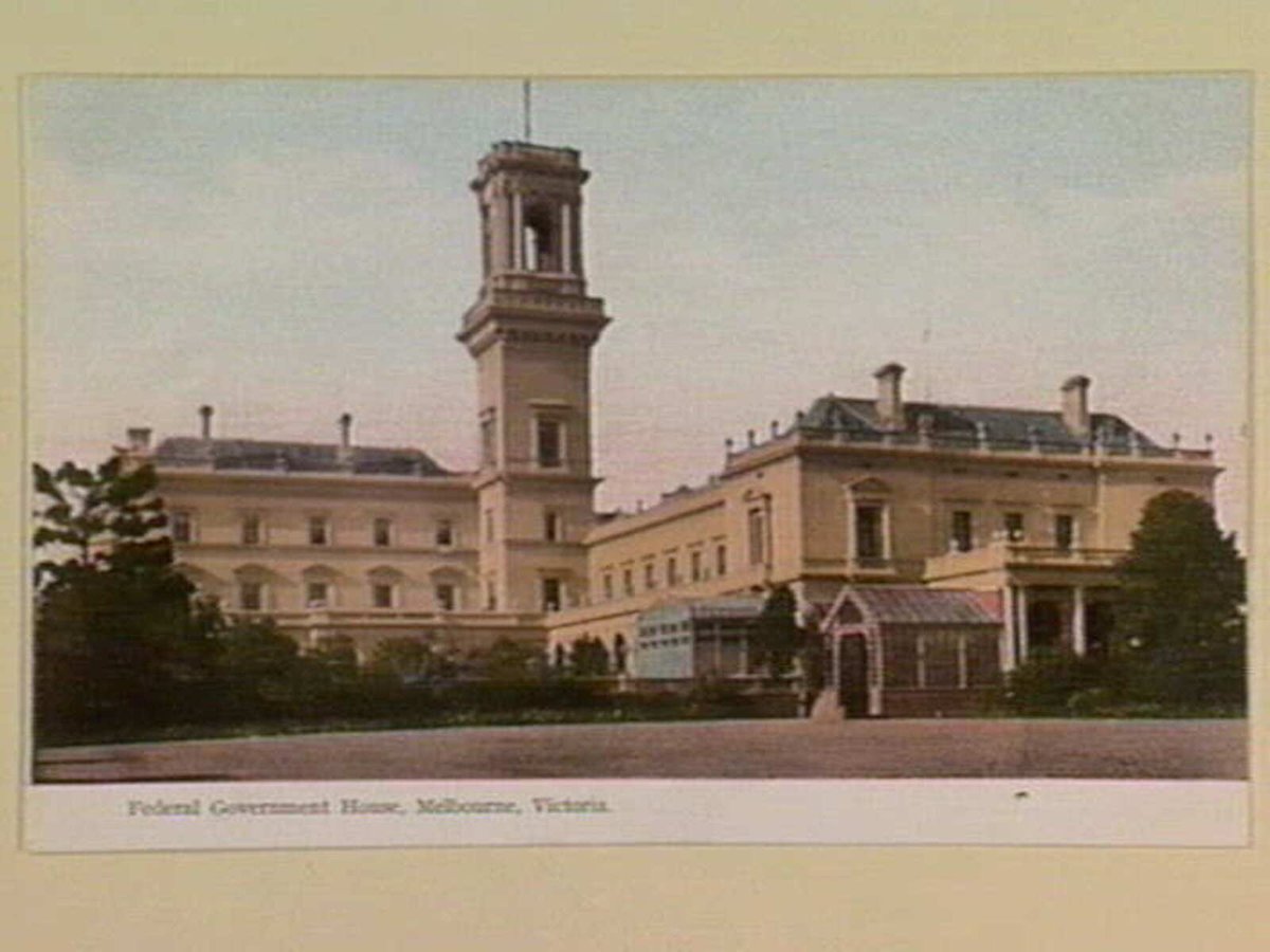 Federal Government House, Melbourne, Victoria, Melbourne City (1895–1915)