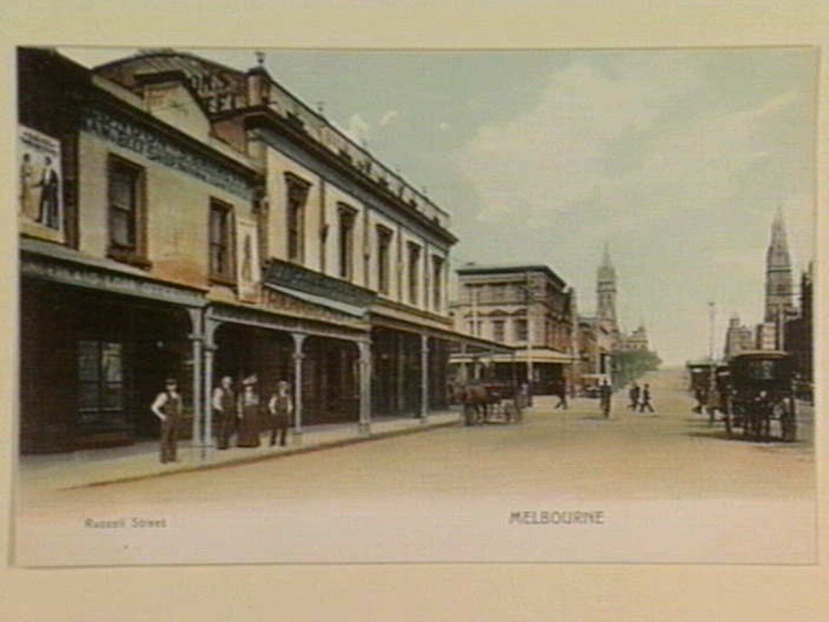 Russell Street MELBOURNE, Melbourne City (1895–1915)